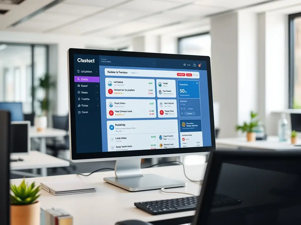 An image of a website dashboard displaying various updates and maintenance tasks being performed, emphasizing security and optimal performance.